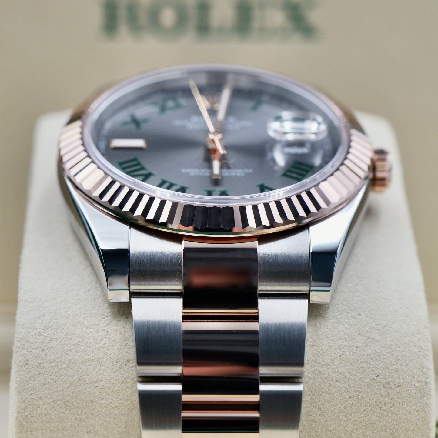 Rolex Datejust 41 Steel and Rose Gold Fluted Oyster 126331 - Full Set (2026)