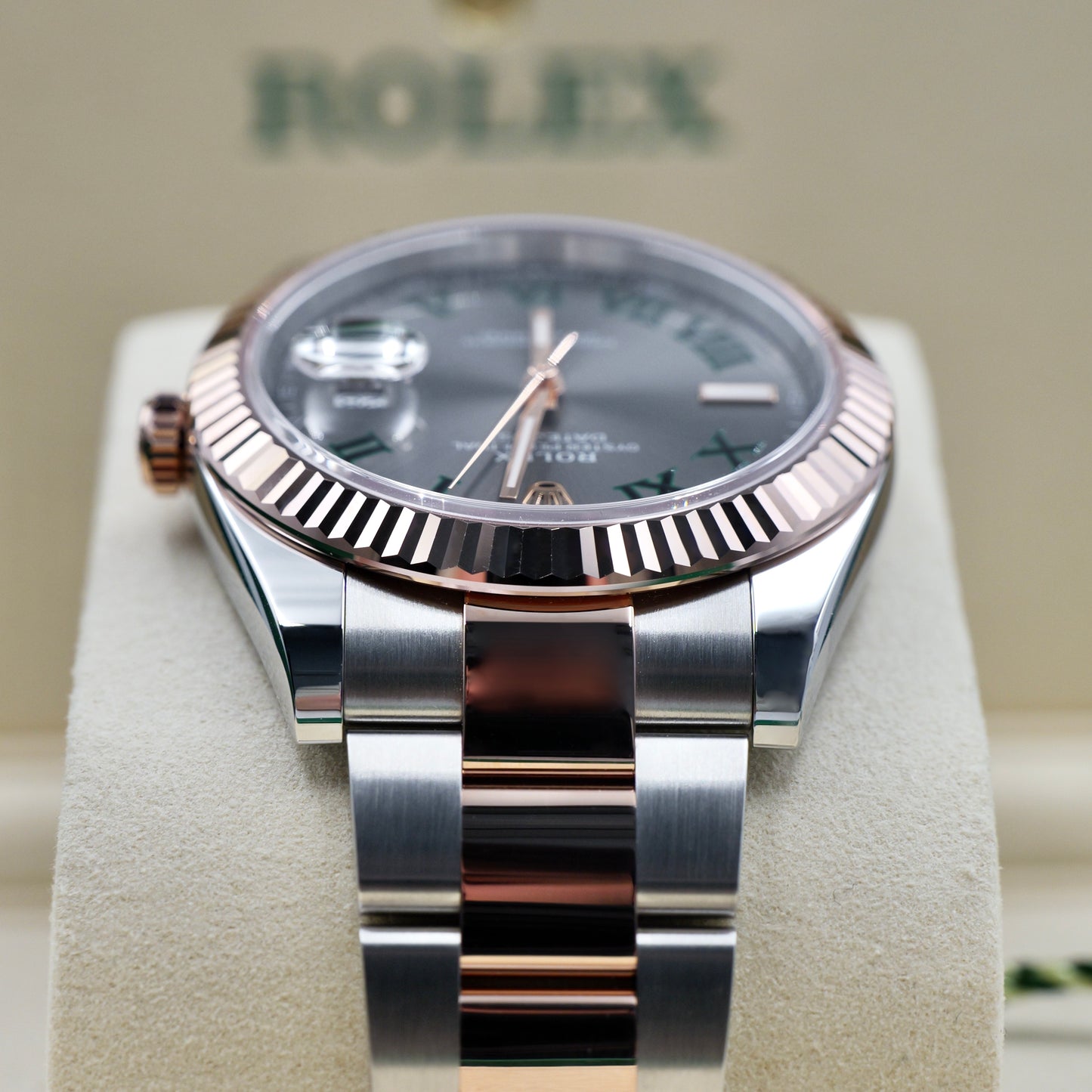 Rolex Datejust 41 Steel and Rose Gold Fluted Oyster 126331 - Full Set (2026)
