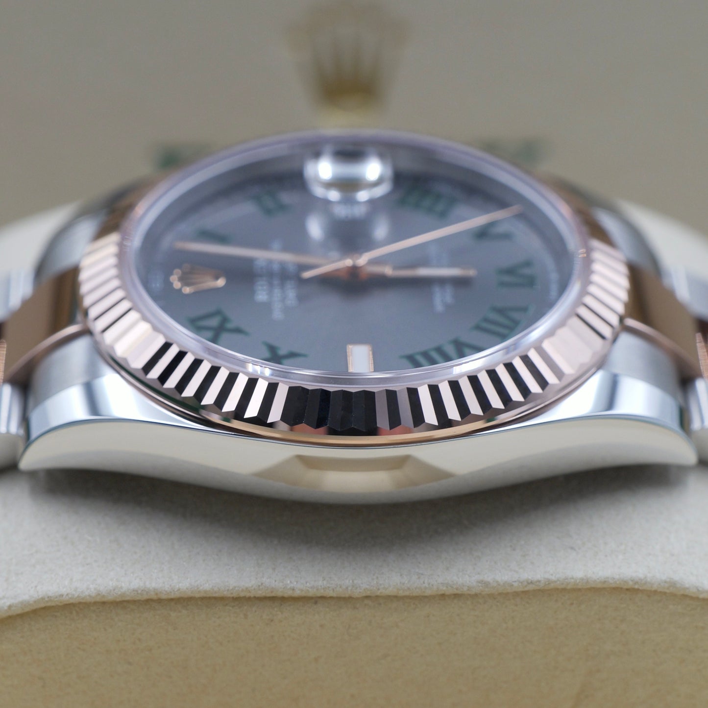 Rolex Datejust 41 Steel and Rose Gold Fluted Oyster 126331 - Full Set (2026)