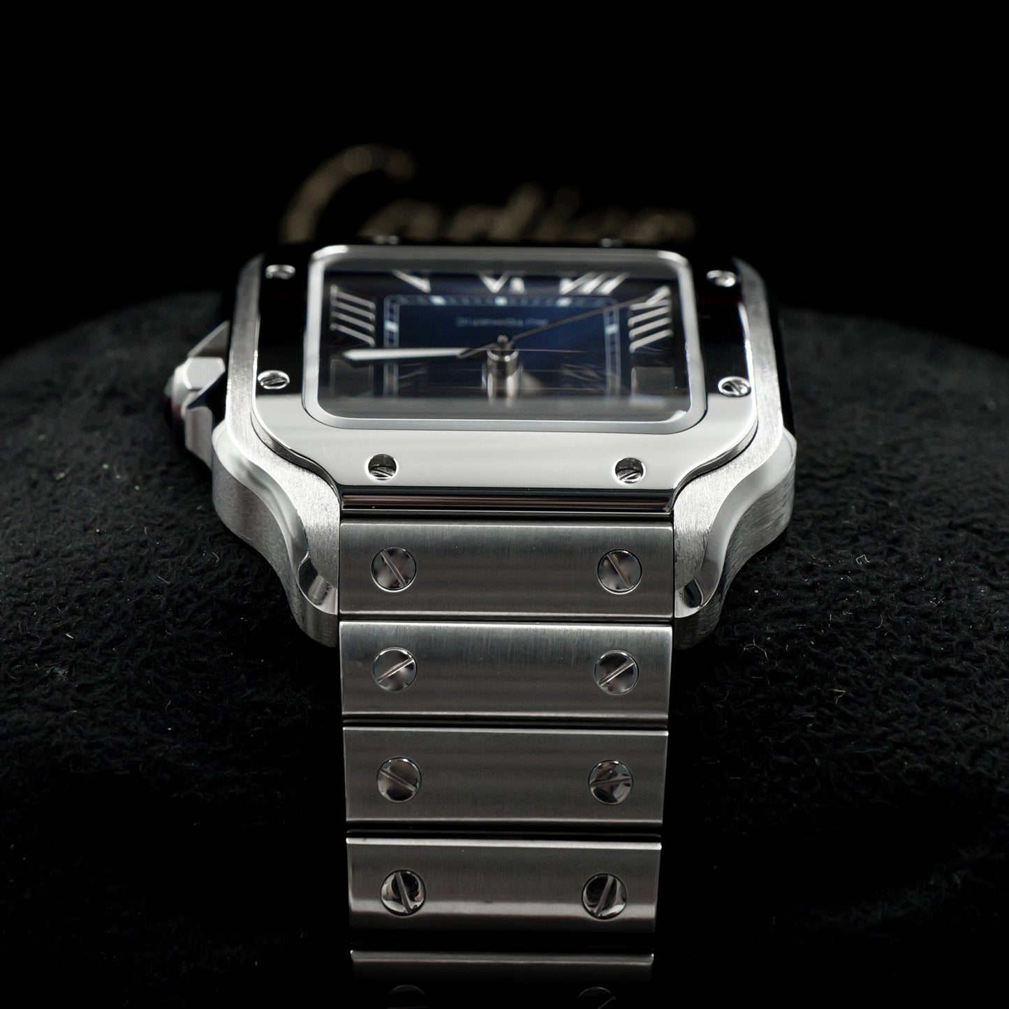 Cartier Santos Medium Blue Dial WSSA0029 - Full Set (2025)