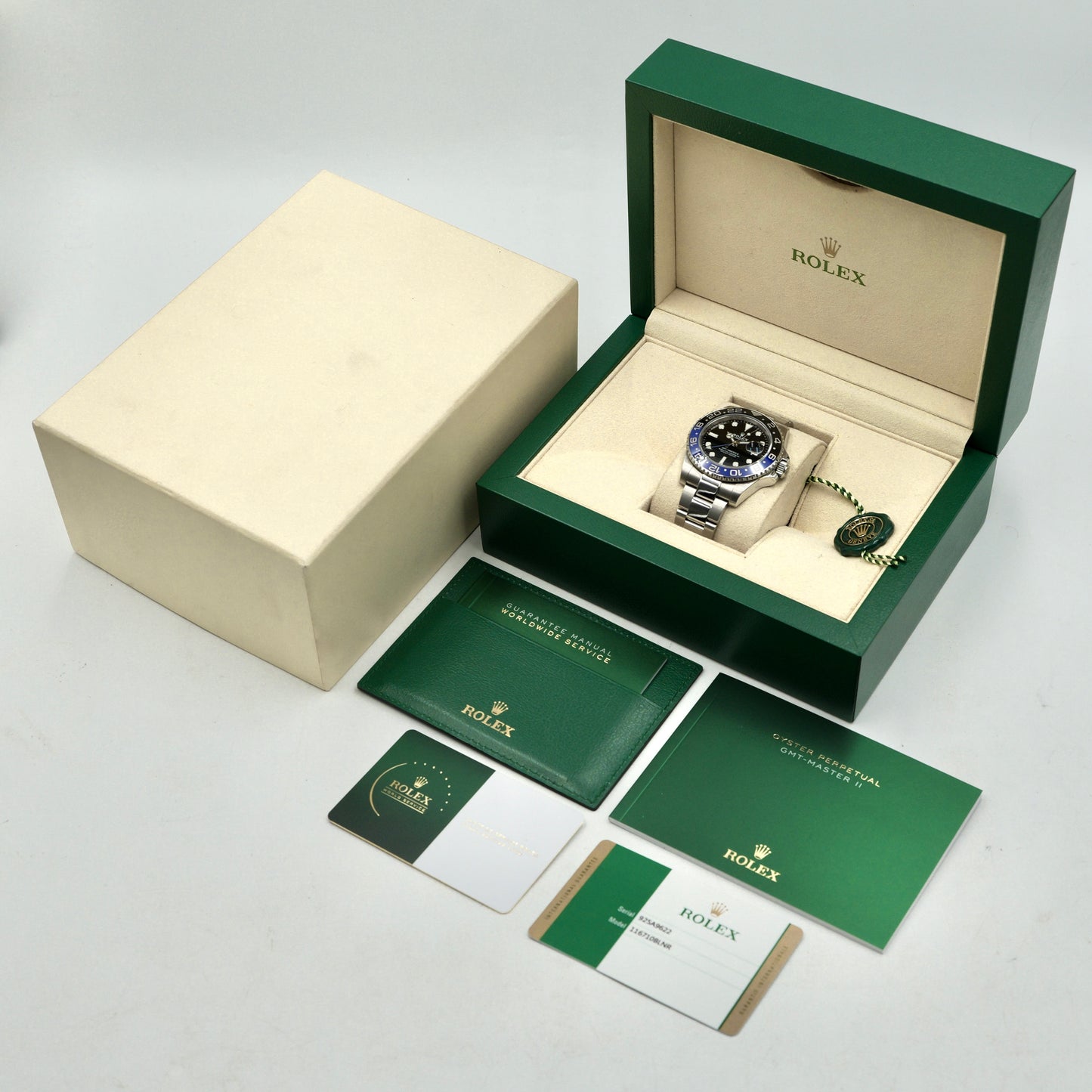 Rolex GMT-Master II Batman 116710BLNR - Full Set (2017)