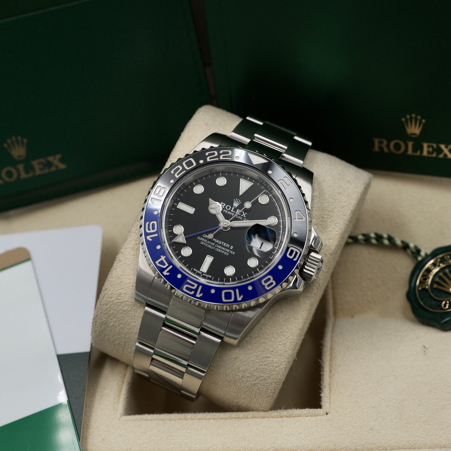 Rolex GMT-Master II Batman 116710BLNR - Full Set (2017)