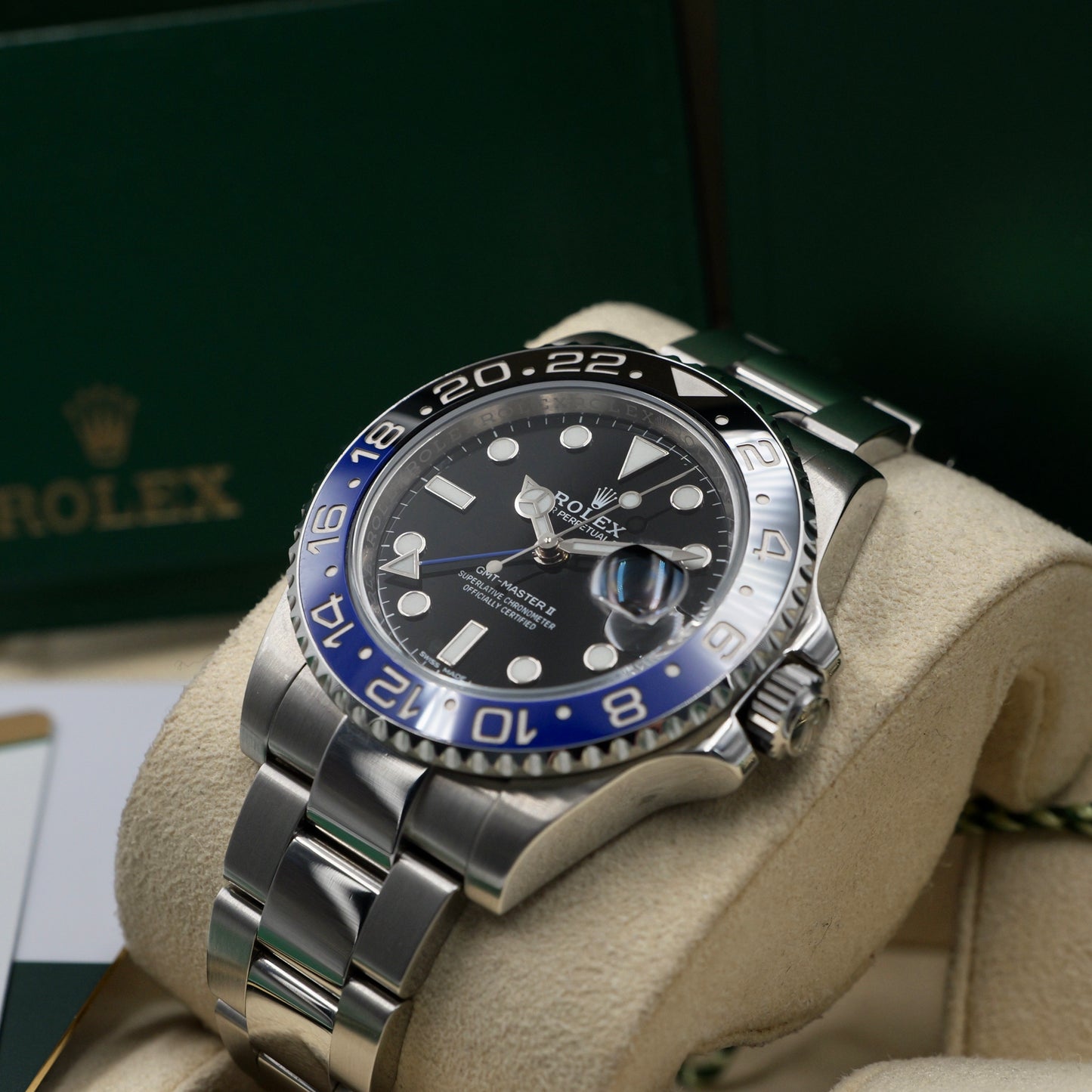 Rolex GMT-Master II Batman 116710BLNR - Full Set (2017)