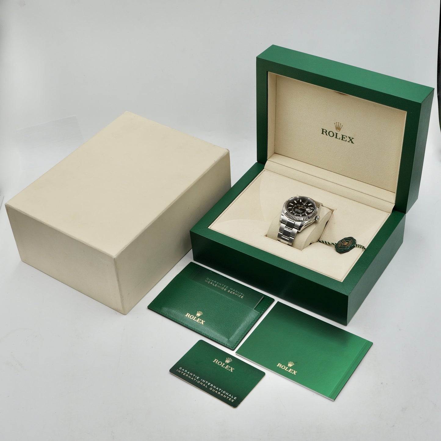 Rolex Sky-Dweller Black Dial 326934 - Full Set (2020)