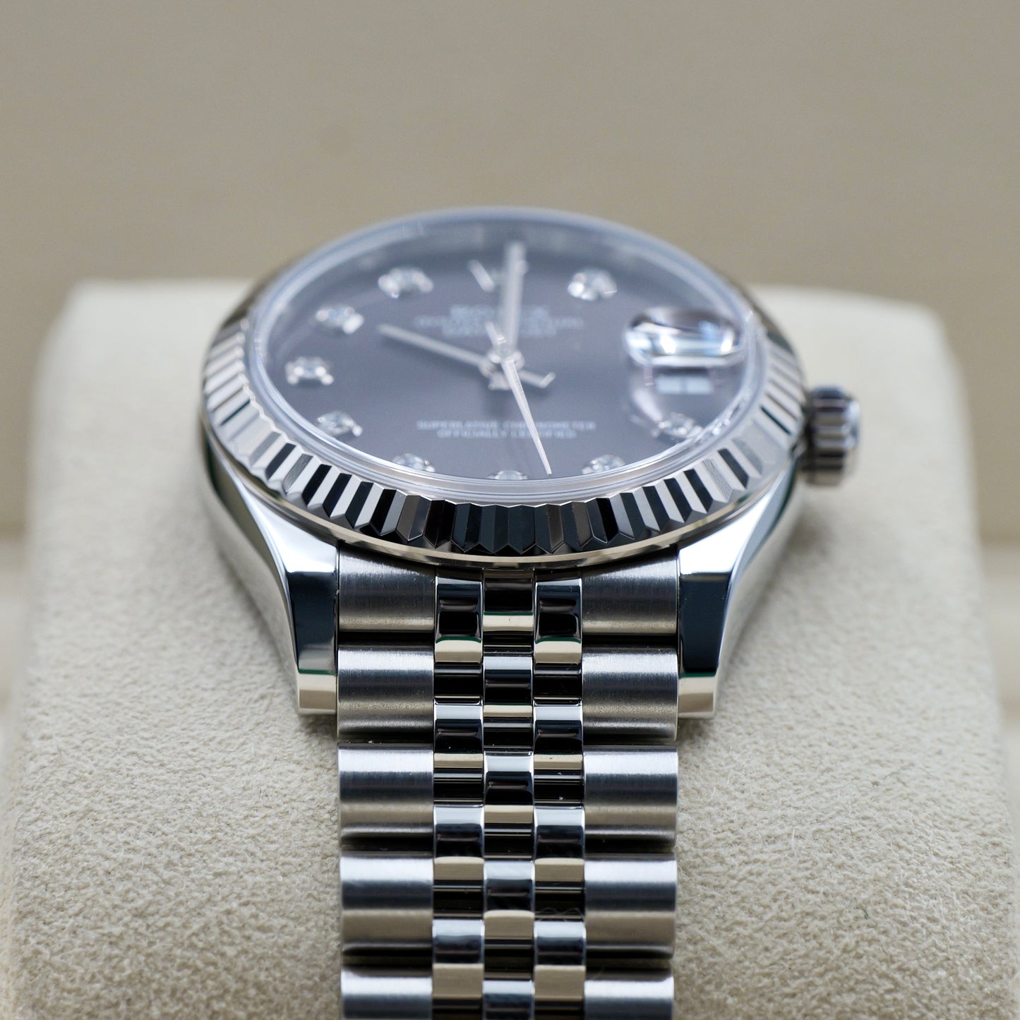 Rolex Datejust 31 Rhodium Diamond Dot Dial 278274 - Full Set (2021)