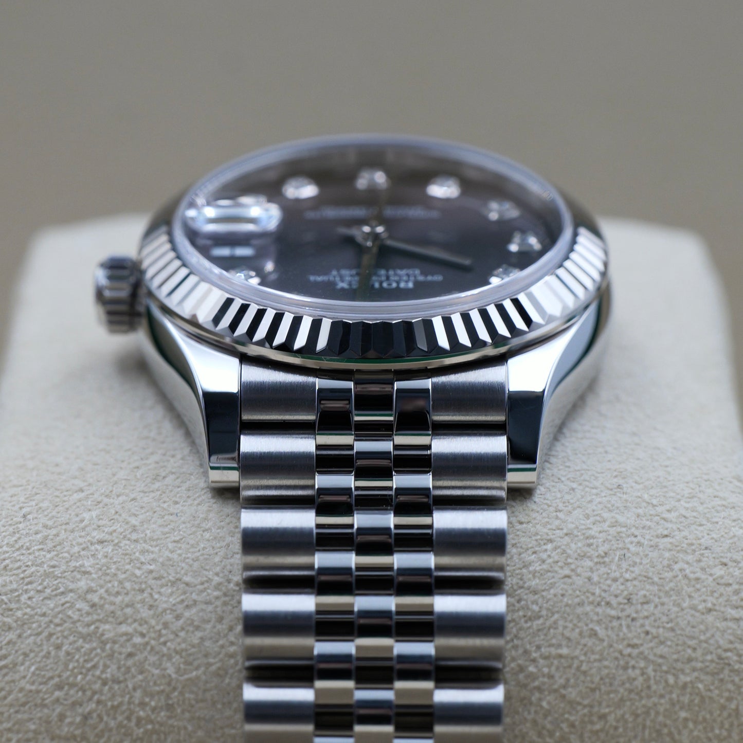 Rolex Datejust 31 Rhodium Diamond Dot Dial 278274 - Full Set (2021)