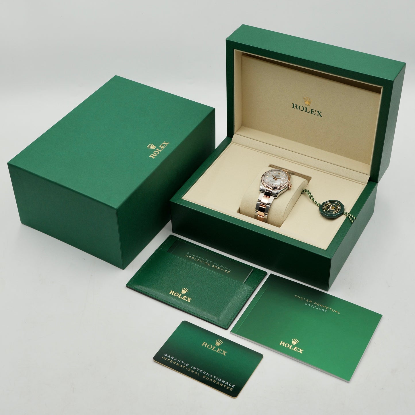 Rolex Datejust 31 Mother of Pearl Dial (MOP) Steel and Rose Gold 278271 - Full Set (2026)