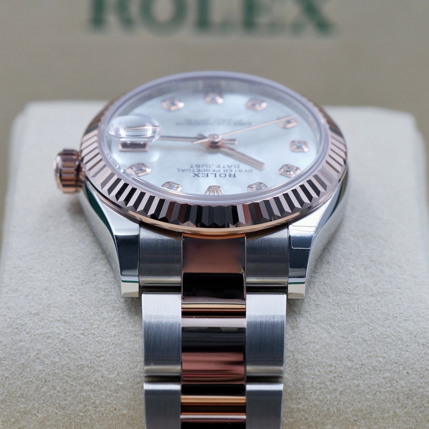 Rolex Datejust 31 Mother of Pearl Dial (MOP) Steel and Rose Gold 278271 - Full Set (2026)