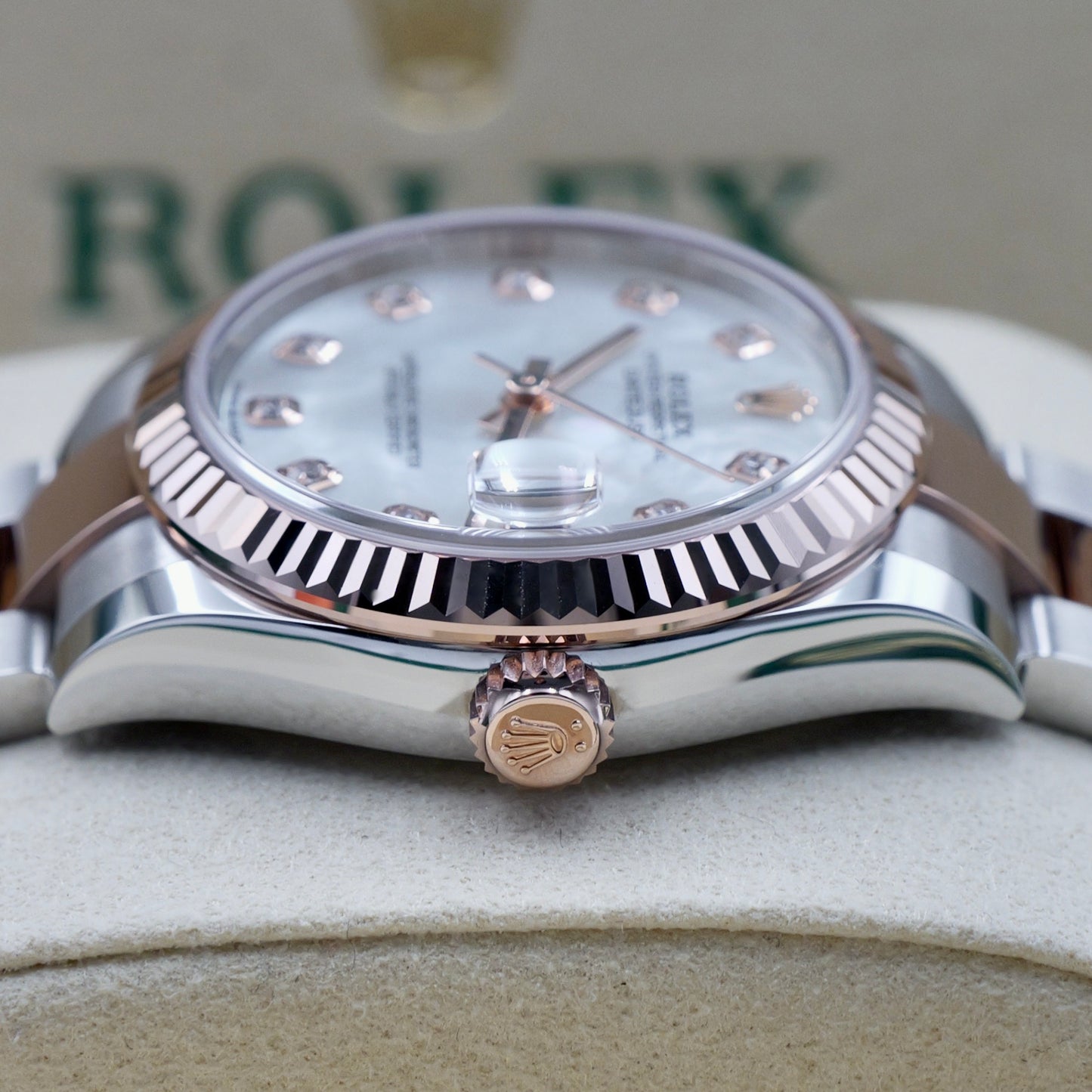 Rolex Datejust 31 Mother of Pearl Dial (MOP) Steel and Rose Gold 278271 - Full Set (2026)