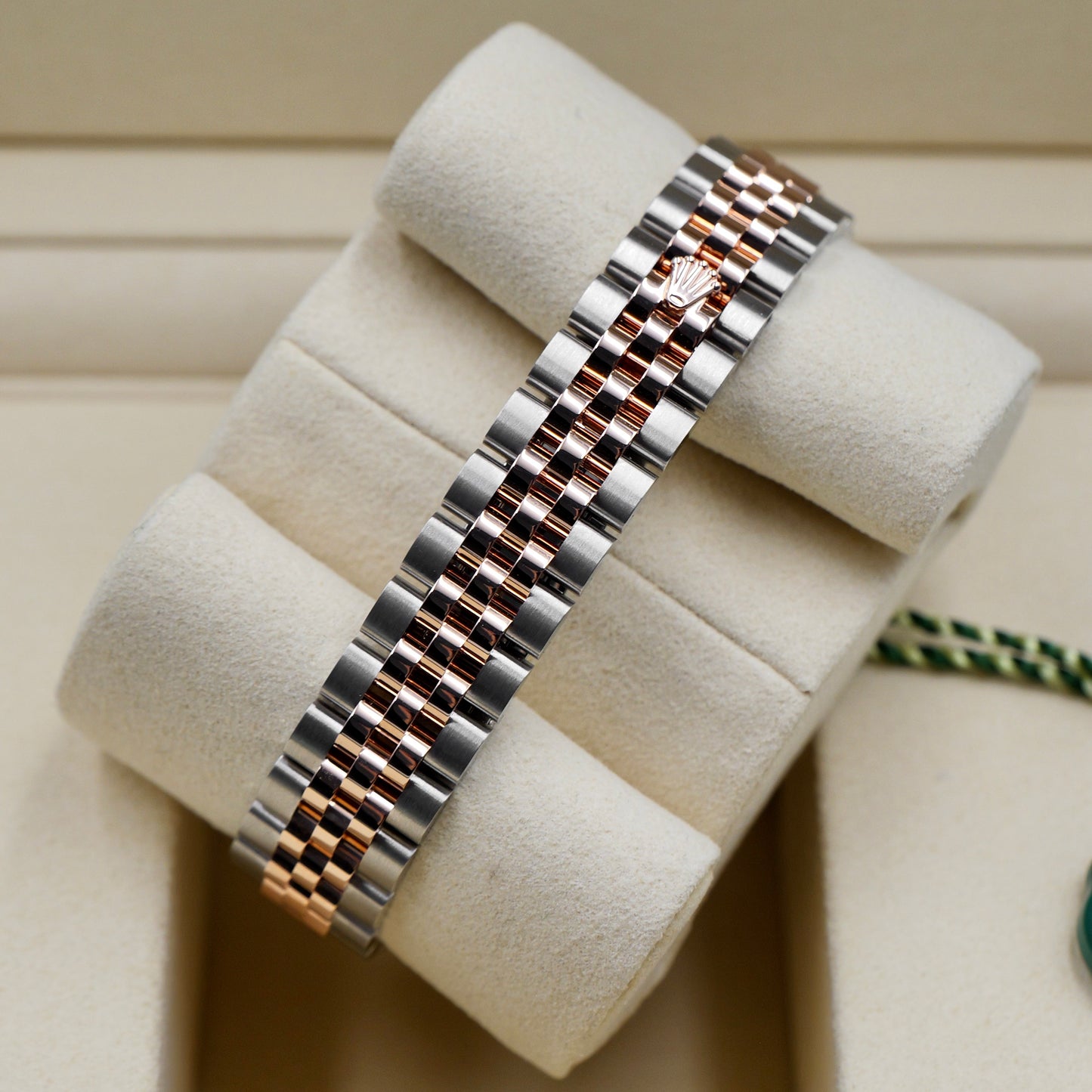 Rolex Lady-Datejust 28mm Steel and Rose Gold Green Dial 279171 - Full Set (2026)