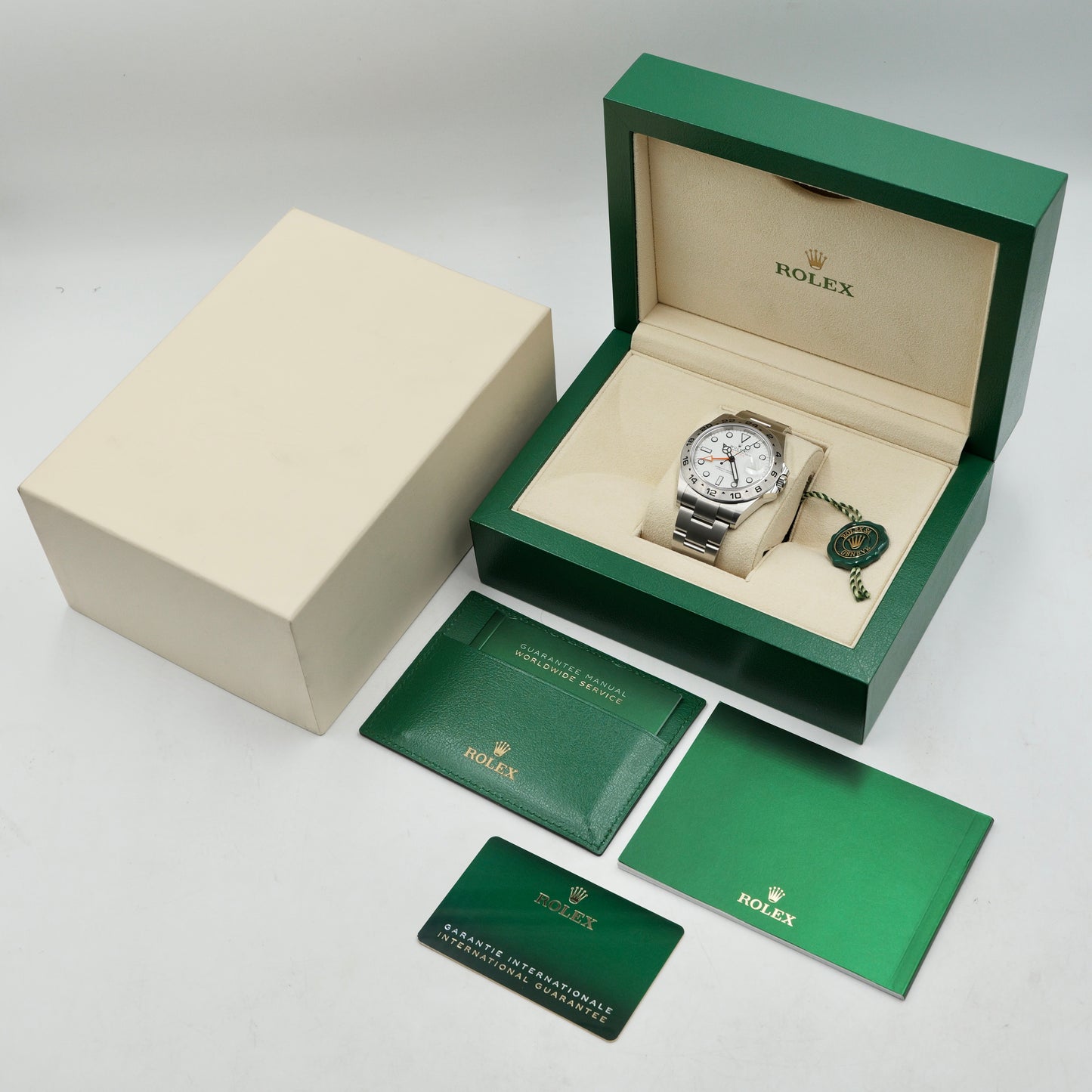 Rolex Explorer II White Dial 226570 - Full Set (2026)