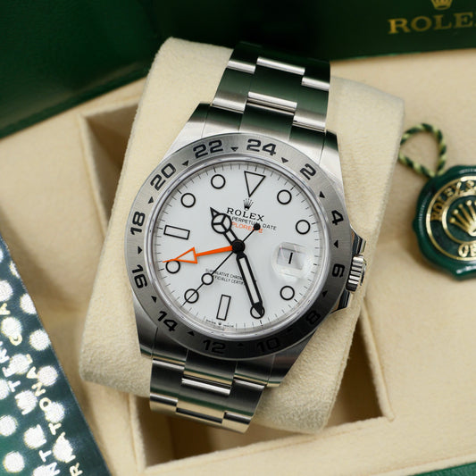 Rolex Explorer II White Dial 226570 - Full Set (2026)