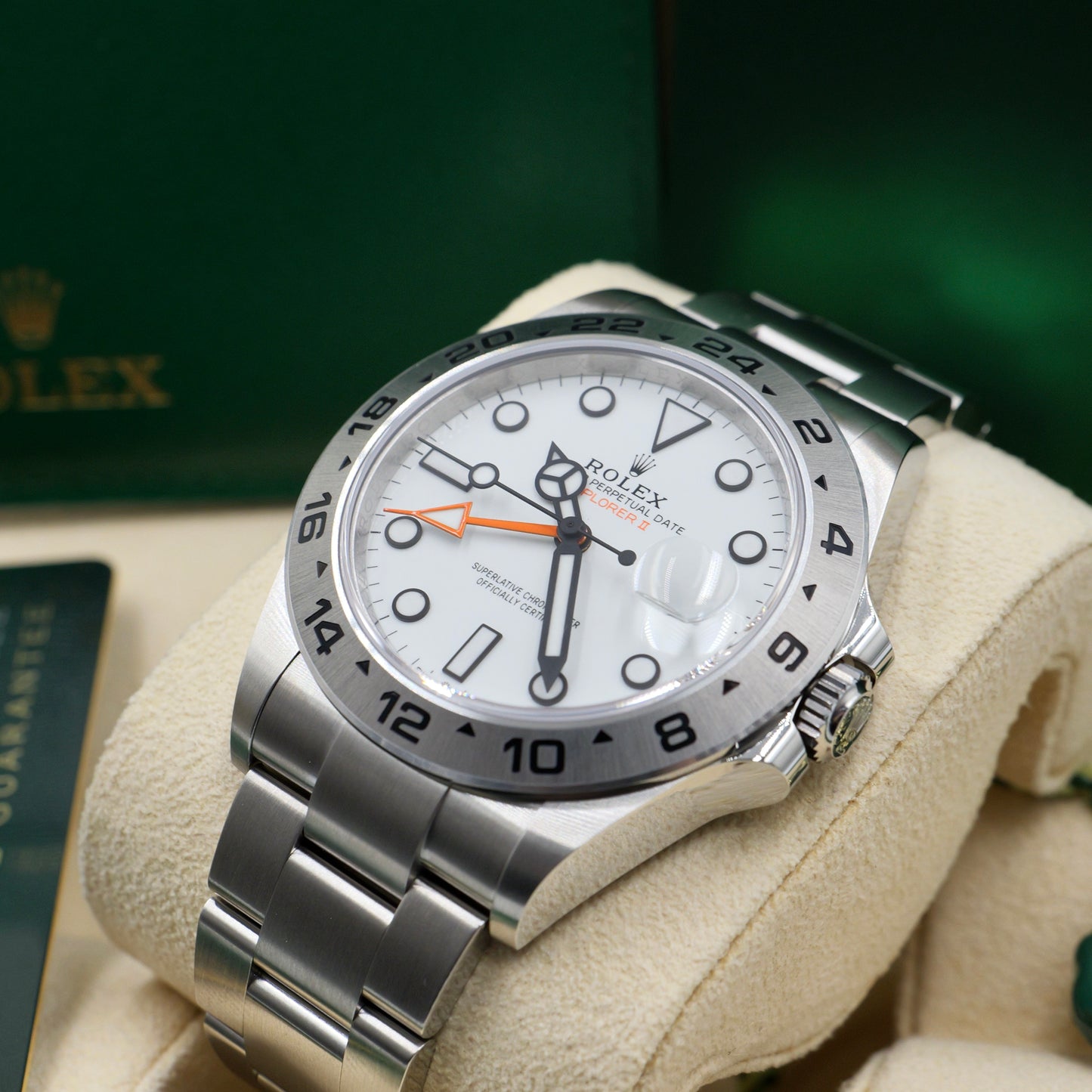 Rolex Explorer II White Dial 226570 - Full Set (2026)