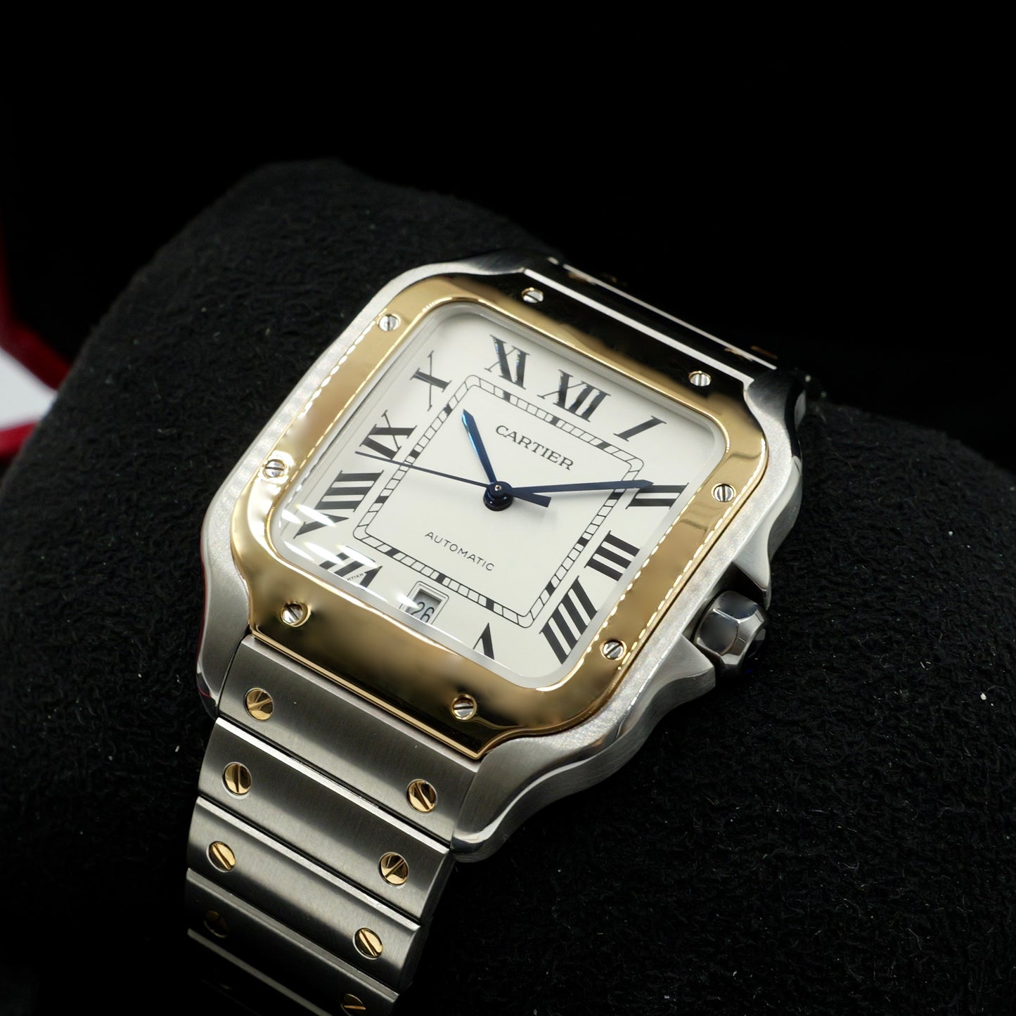 Cartier Santos De Cartier Steel and Yellow Gold W2SA0016 - Full Set (2022)