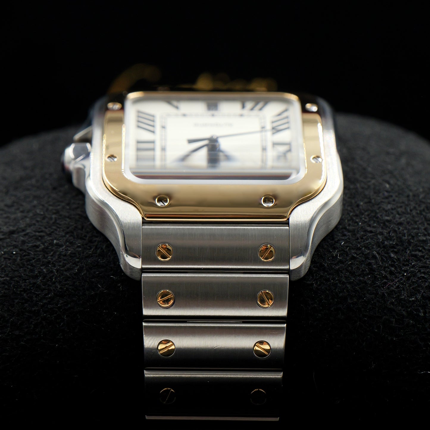 Cartier Santos De Cartier Steel and Yellow Gold W2SA0016 - Full Set (2022)
