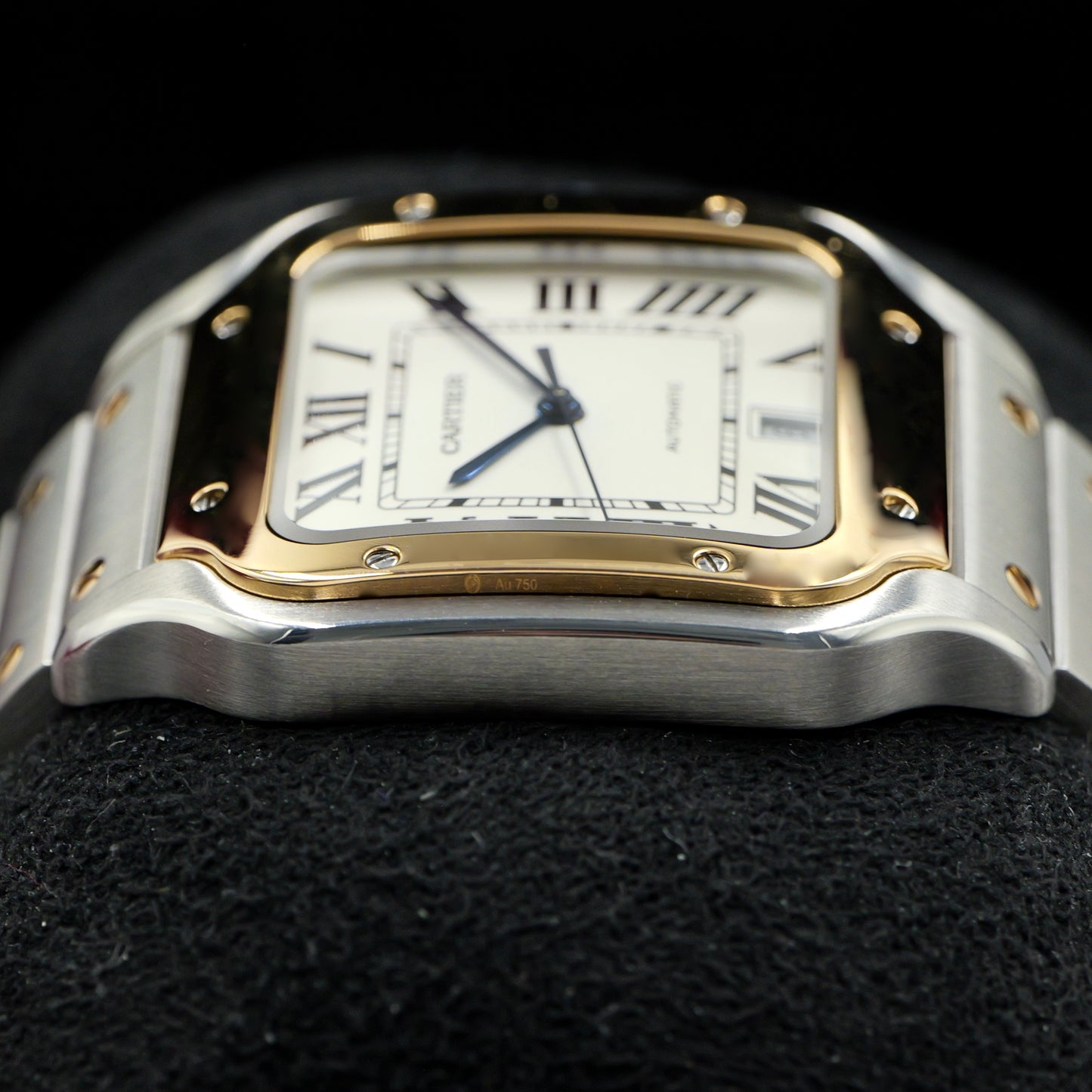 Cartier Santos De Cartier Steel and Yellow Gold W2SA0016 - Full Set (2022)