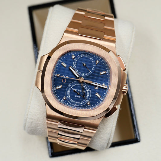 Patek Philippe Nautilus Blue Dial 5990/1R - Full Set (2024)