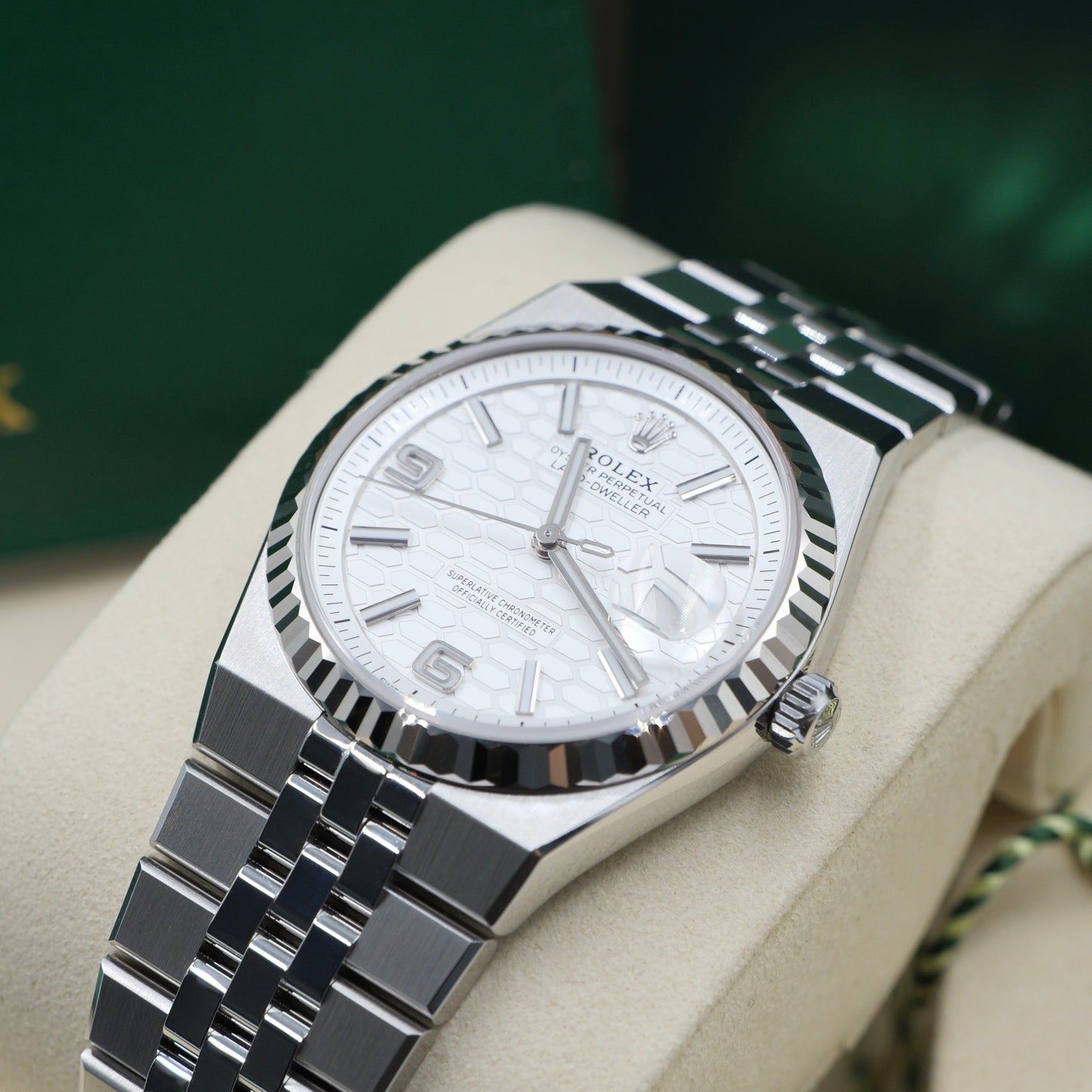Rolex Land-Dweller White Dial 127234 - Full Set (2026)