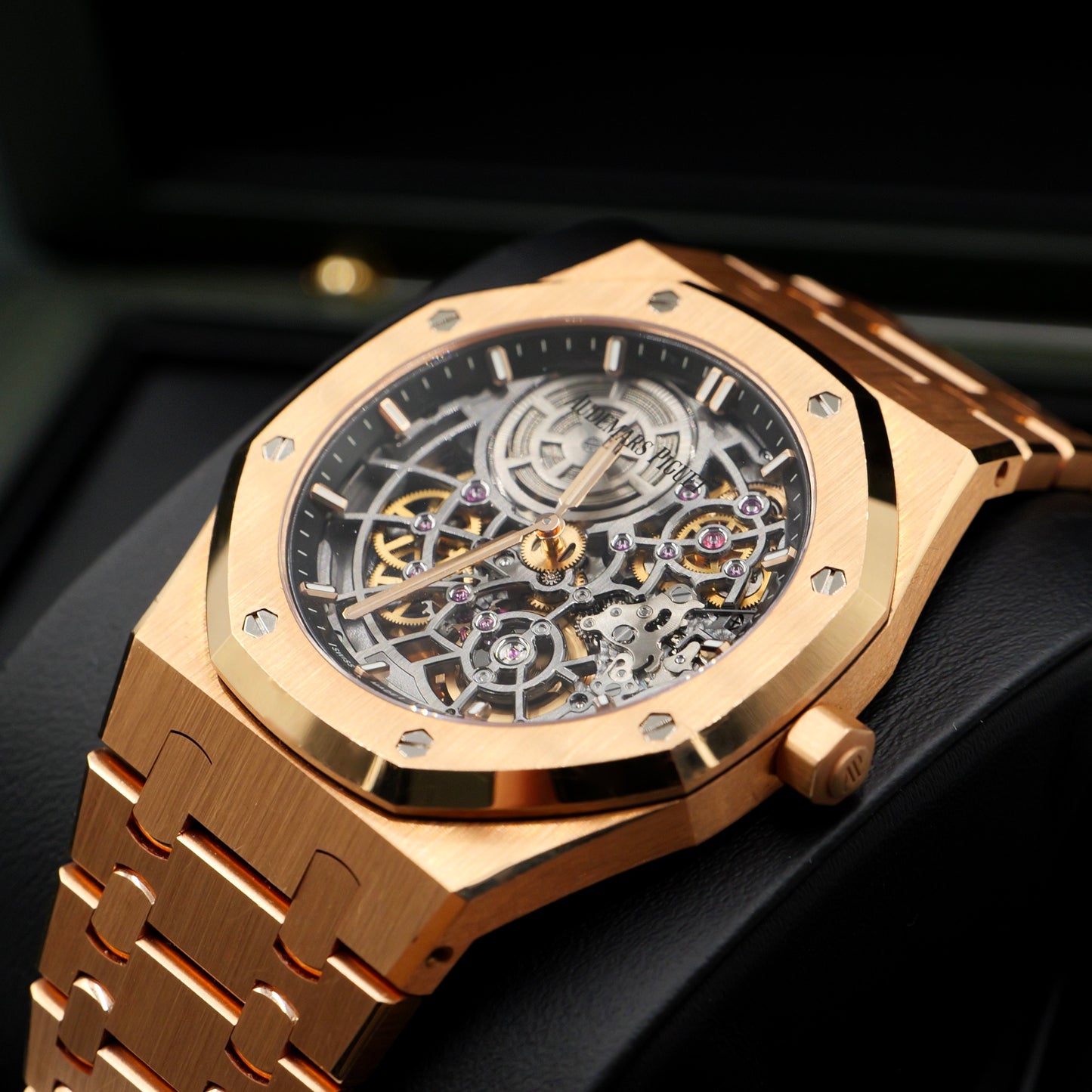 Audemars Piguet Royal Oak Jumbo Skeleton 16204OR - Full Set (2023)