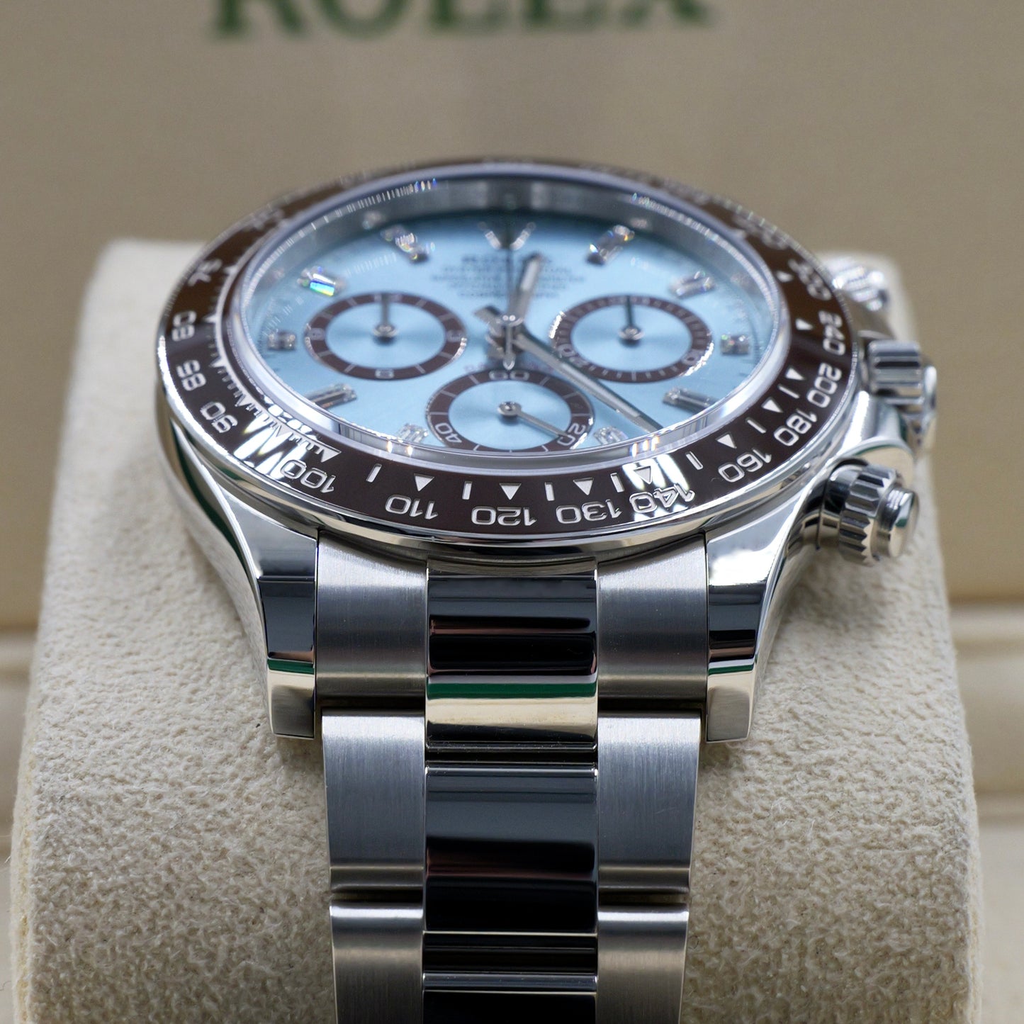 Rolex Daytona Platinum Baguette Dial 126506-  Full Set - White Tag (2026)