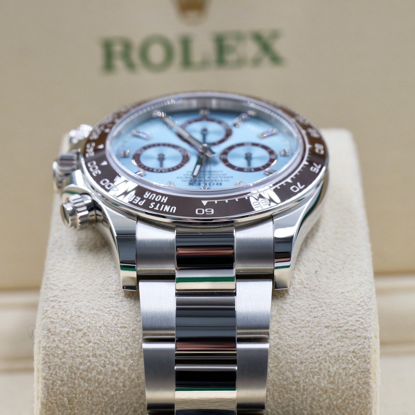 Rolex Daytona Platinum Baguette Dial 126506-  Full Set - White Tag (2026)
