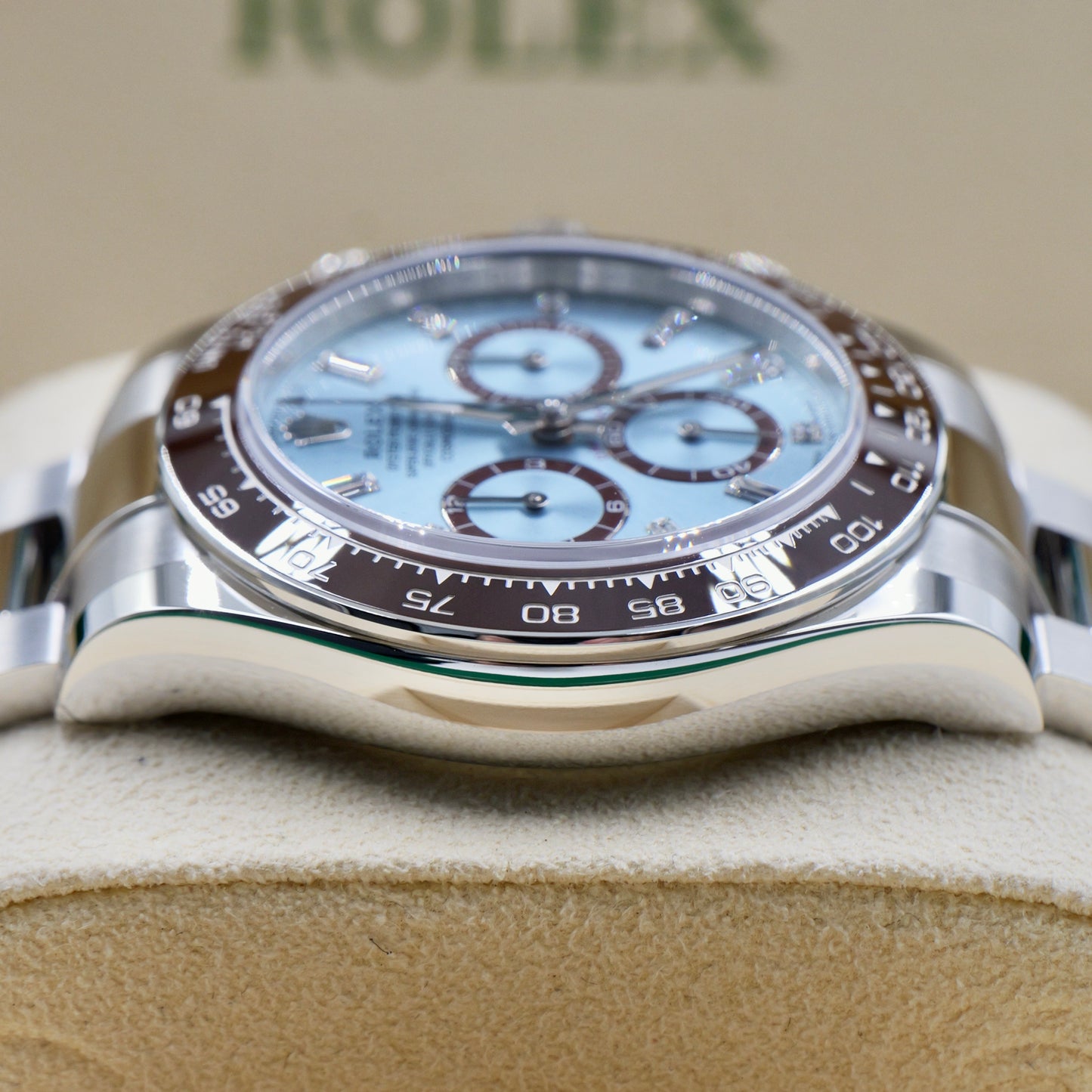 Rolex Daytona Platinum Baguette Dial 126506-  Full Set - White Tag (2026)