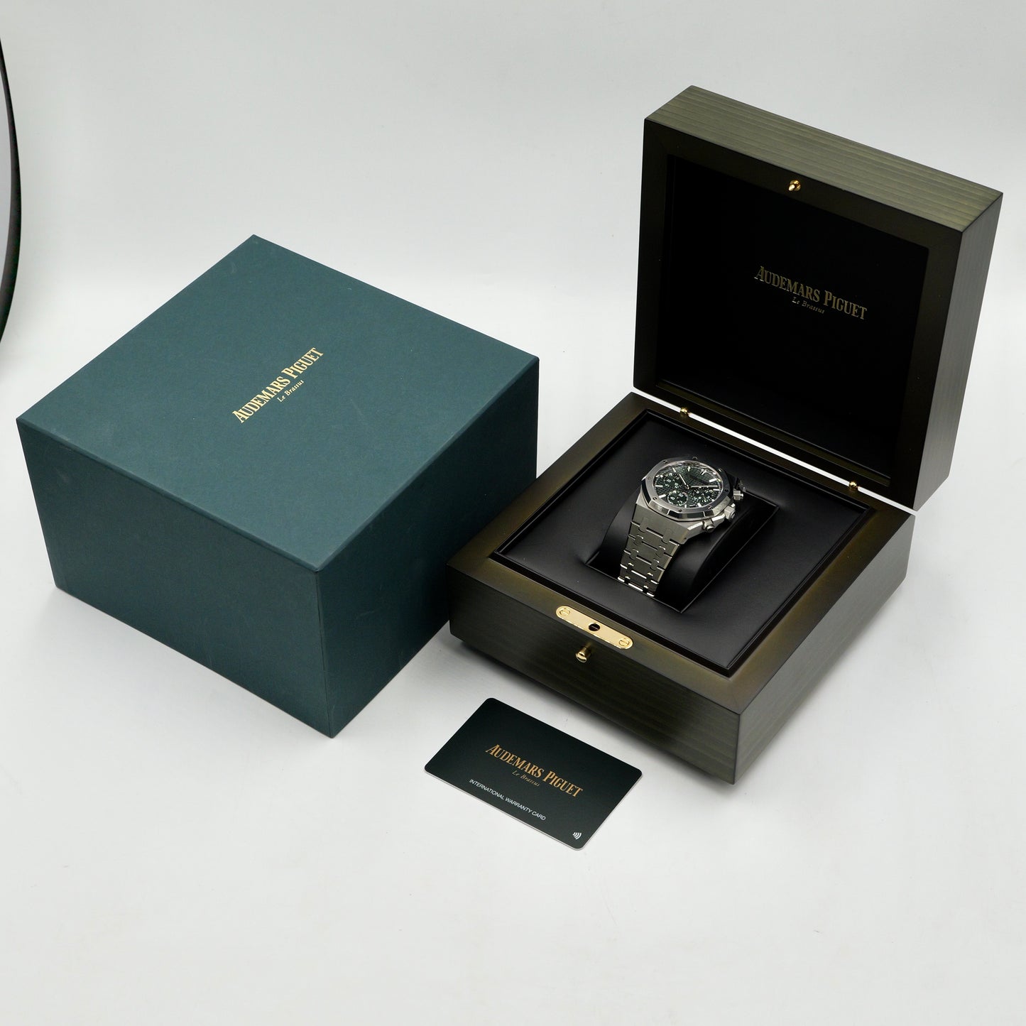 Audemars Piguet Royal Oak Chronograph Green Dial - Full Set (2026)
