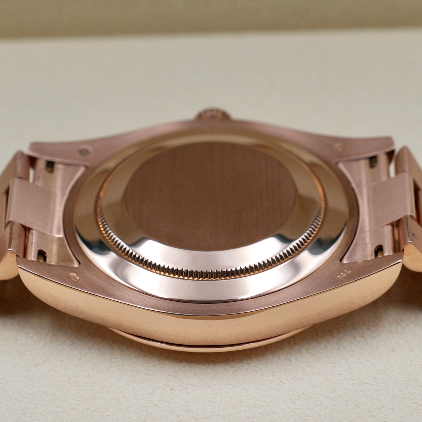 Rolex Day-Date II Sundust Diamond Dial 218235 - Full Set (2014)