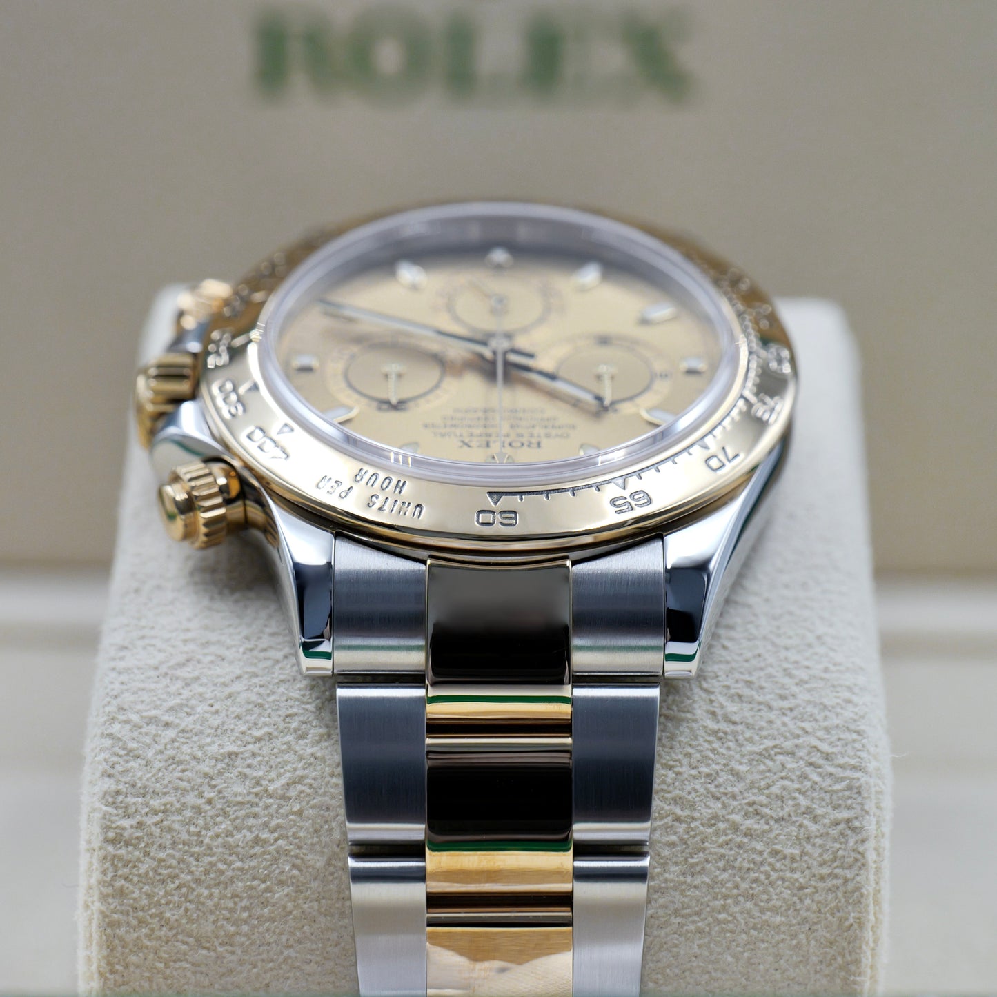 Rolex Daytona Steel and Yellow Champagne Dial 116503 - Full Set (2019)