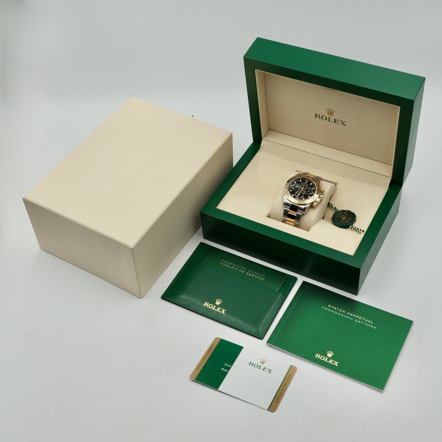 Rolex Daytona Black Dial Steel and Yellow Gold 116503 - Full Set (2018)