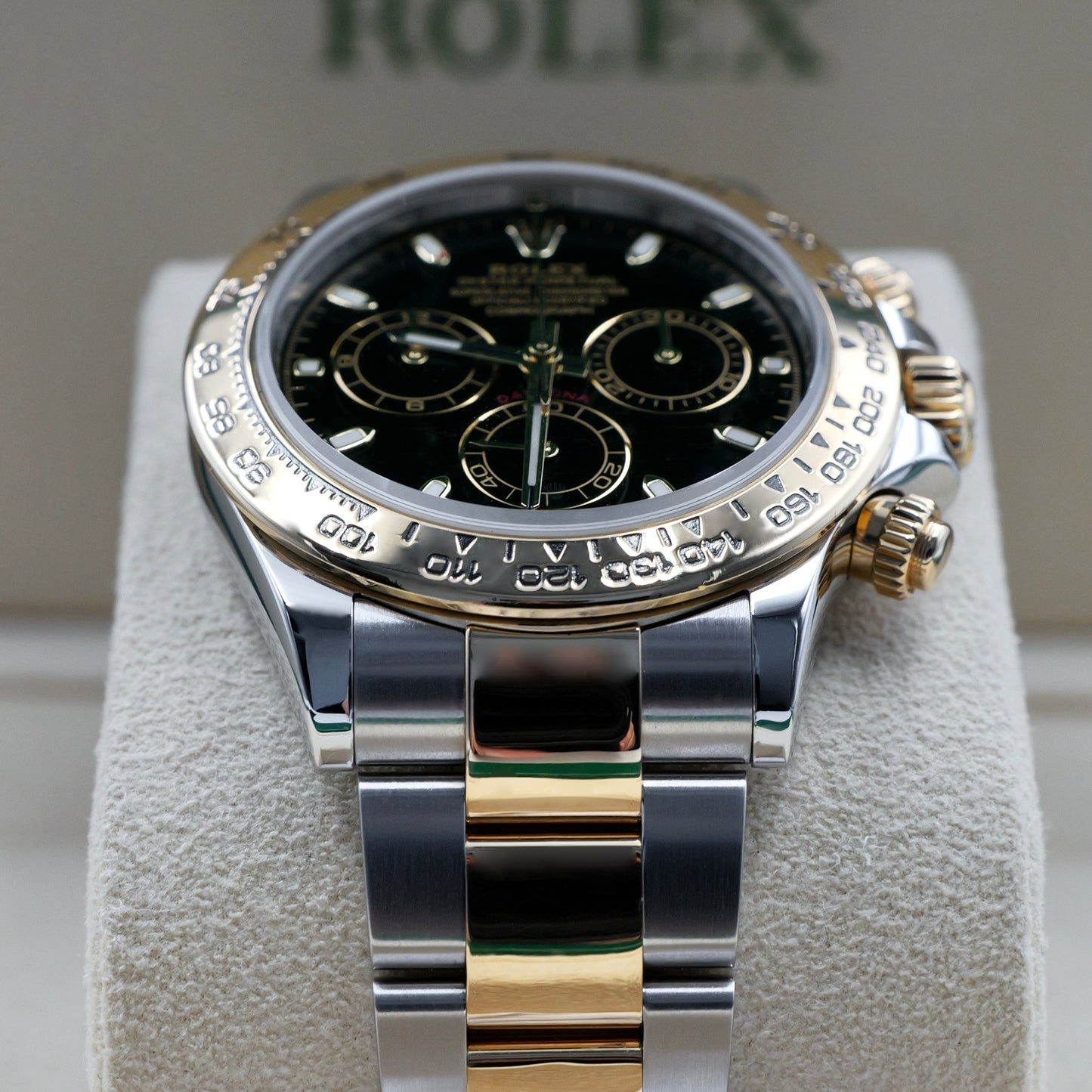 Rolex Daytona Black Dial Steel and Yellow Gold 116503 - Full Set (2018)