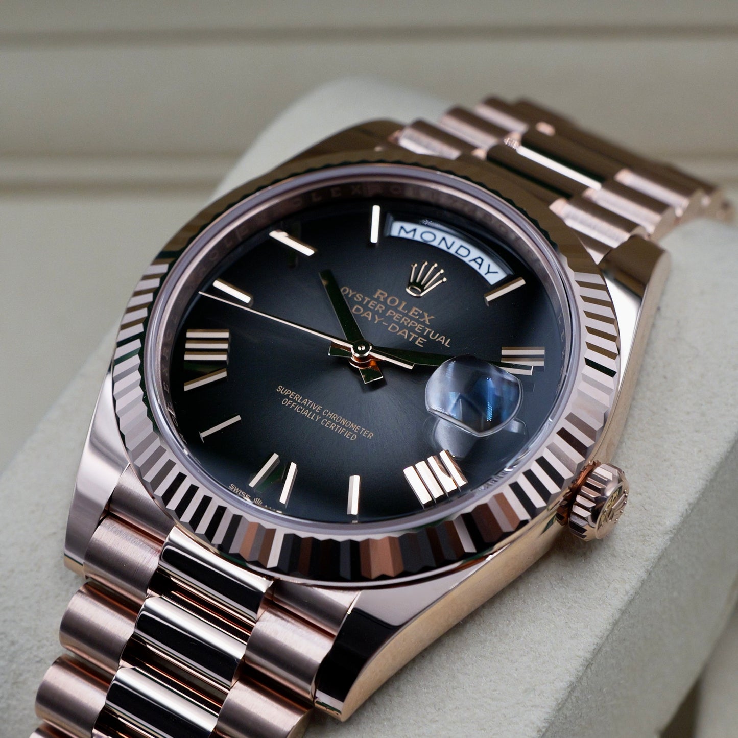 Rolex Day-Date 40 Ombré 228235 - Full Set (2026)