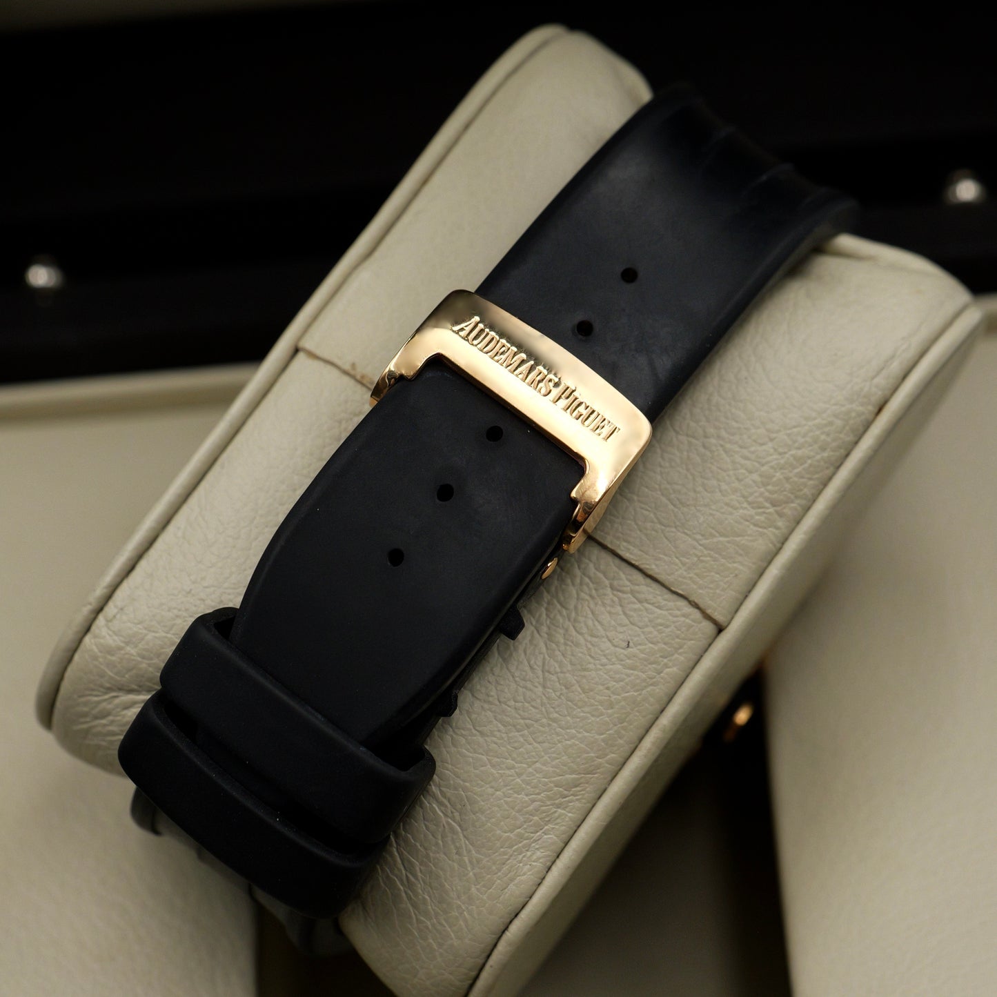 Audemars Piguet Royal Oak Offshore Chronograph Rose Gold Rubber Strap 25930OK - Full Set (2008)