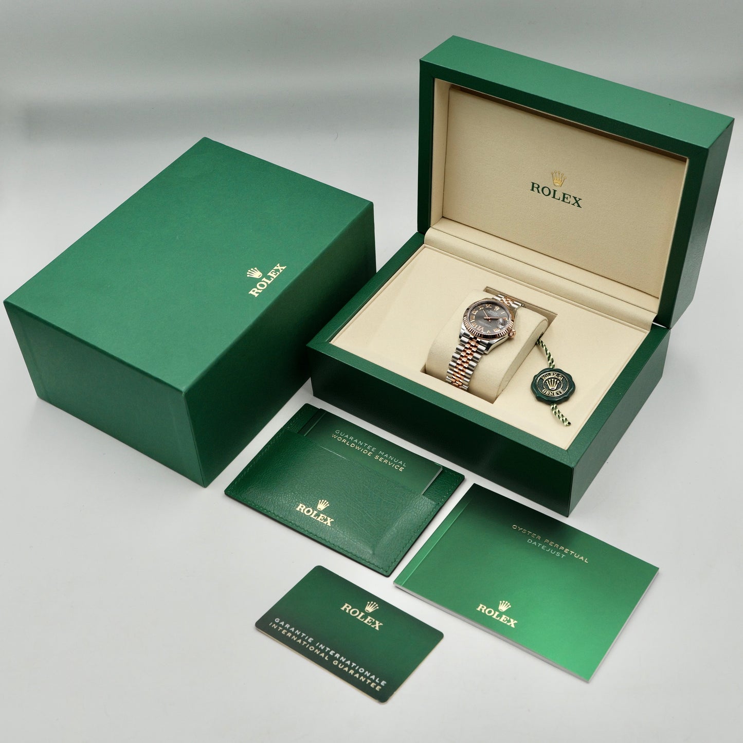 Rolex Datejust 31 Rhodium Roman Diamond Dial 278271 - Full Set (2026)