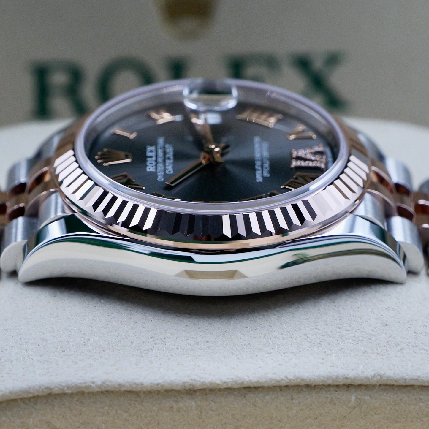 Rolex Datejust 31 Rhodium Roman Diamond Dial 278271 - Full Set (2026)