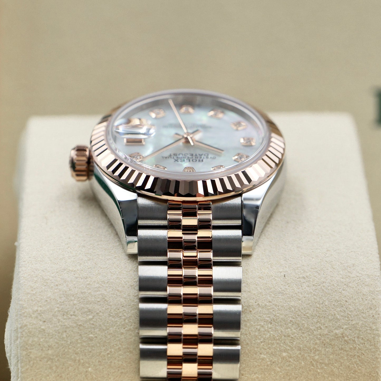 Rolex Lady-Datejust Steel and Rose Gold Mother of Pearl (MOP) 279171 - Full Set (2026)