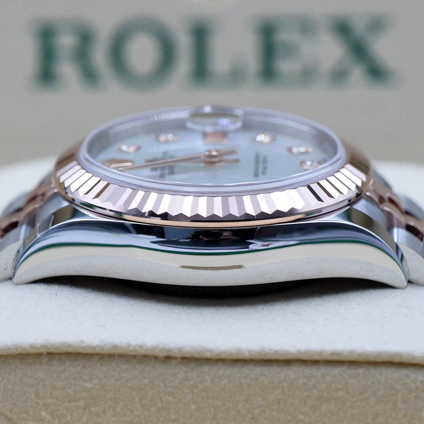 Rolex Lady-Datejust Steel and Rose Gold Mother of Pearl (MOP) 279171 - Full Set (2026)