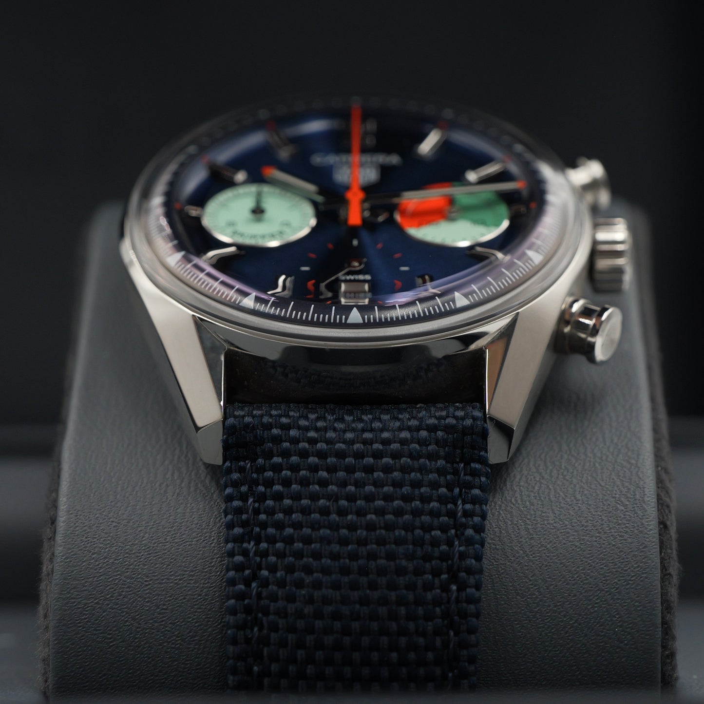 TAG Heuer Skipper Carrera Blue Dial CBS2213.FN6002 - Full Set (2025)