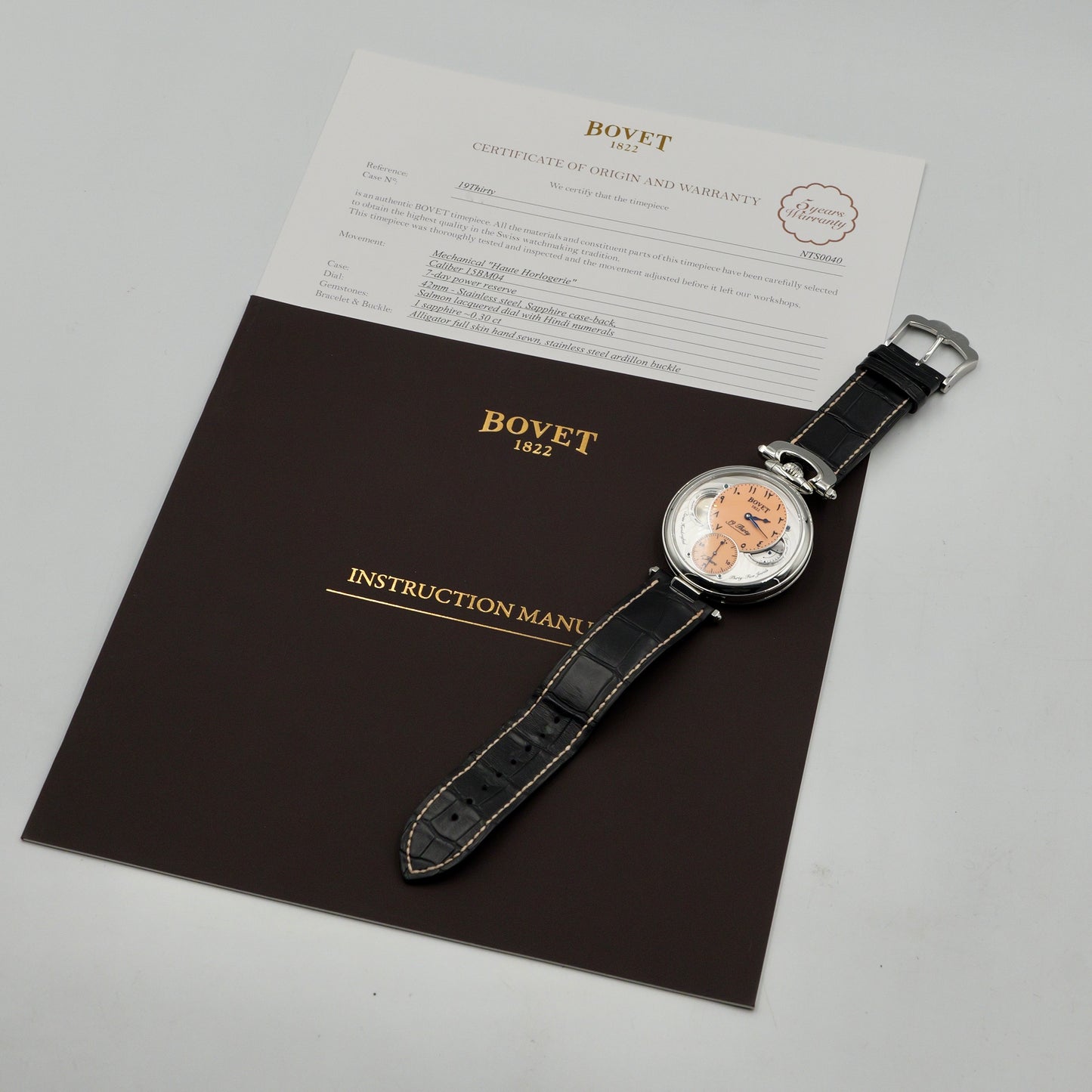 Bovet 19Thirty Fleurier NTS0040 - (2022)