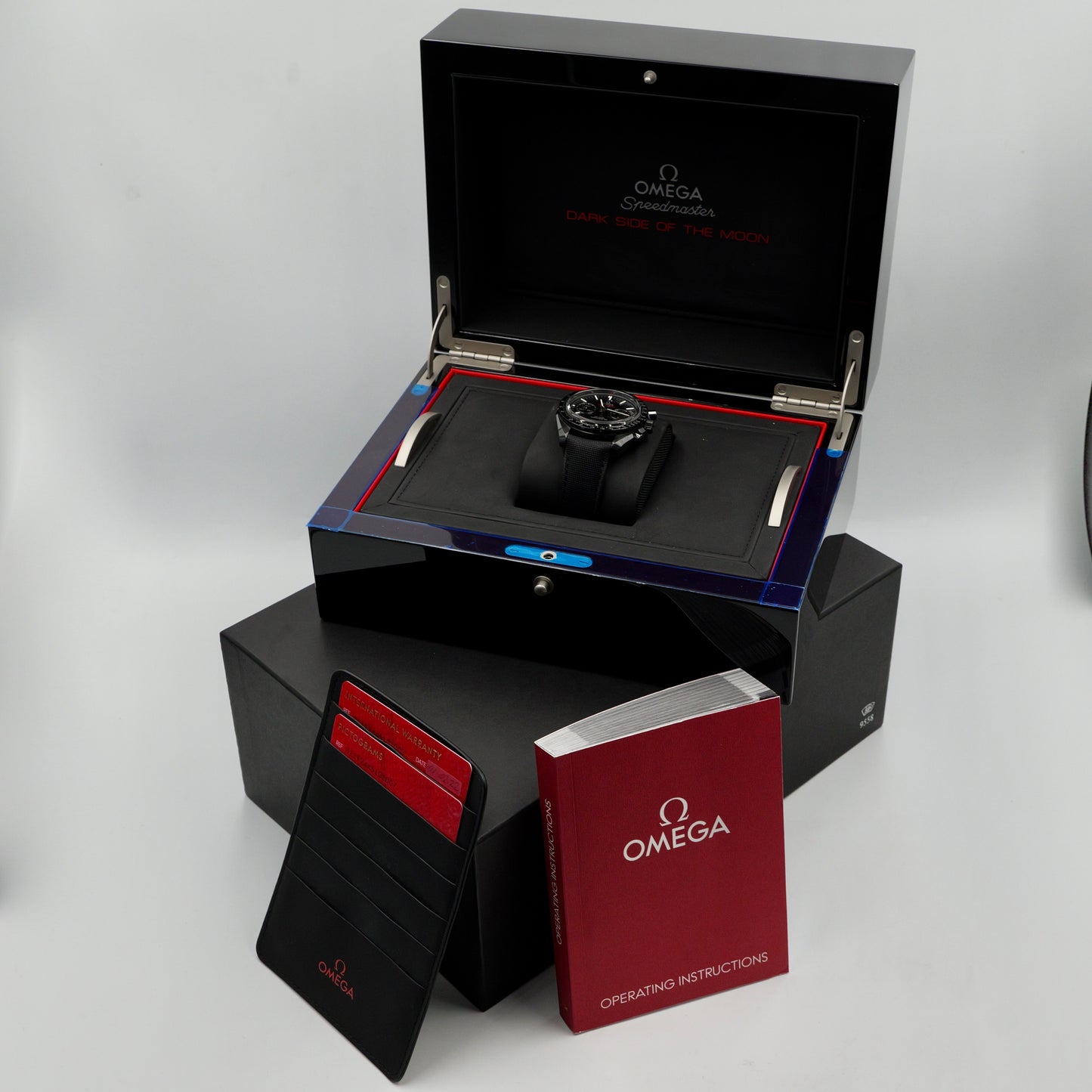 Omega Speedmaster Dark Side Of The Moon Ceramic 311.92.44.51.01.007 Full Set 2022