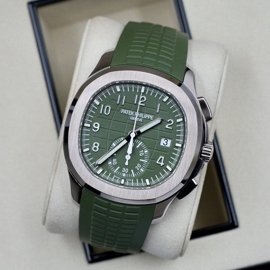 Patek Philippe Aquanaut Green 5968G - Full Set (2026)