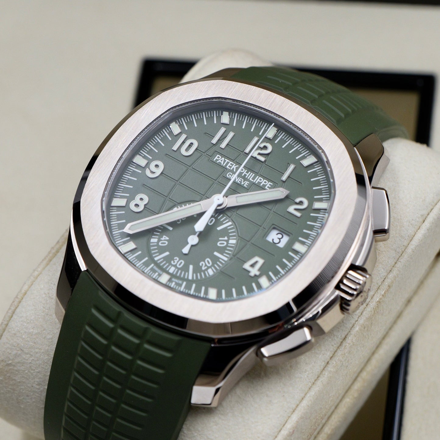 Patek Philippe Aquanaut Green 5968G - Full Set (2026)