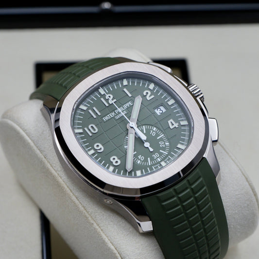 Patek Philippe Aquanaut Green 5968G - Full Set (2026)