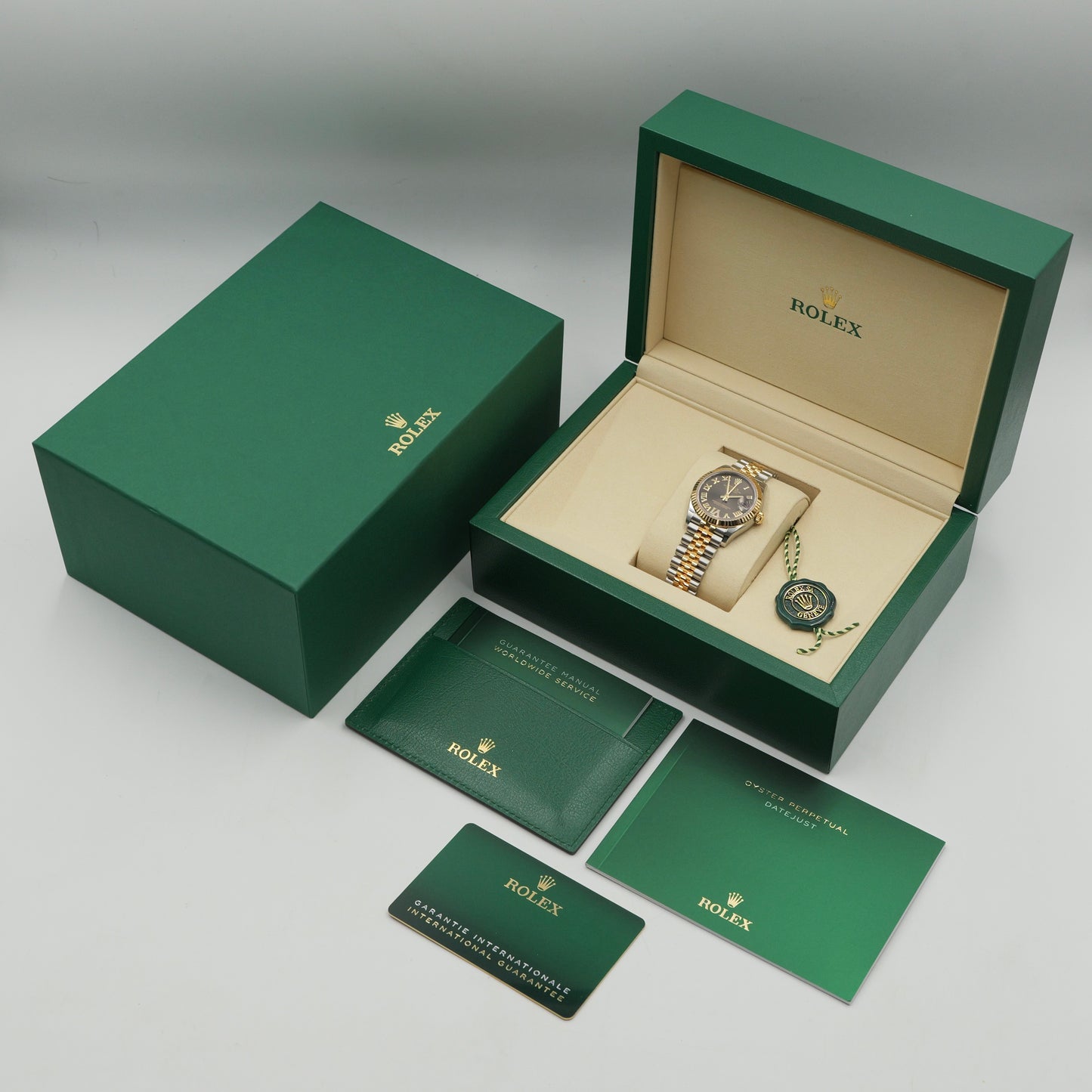 Rolex Datejust 31 Rhodium Roman Numeral Diamond Dial 278273 - Full Set (2026)