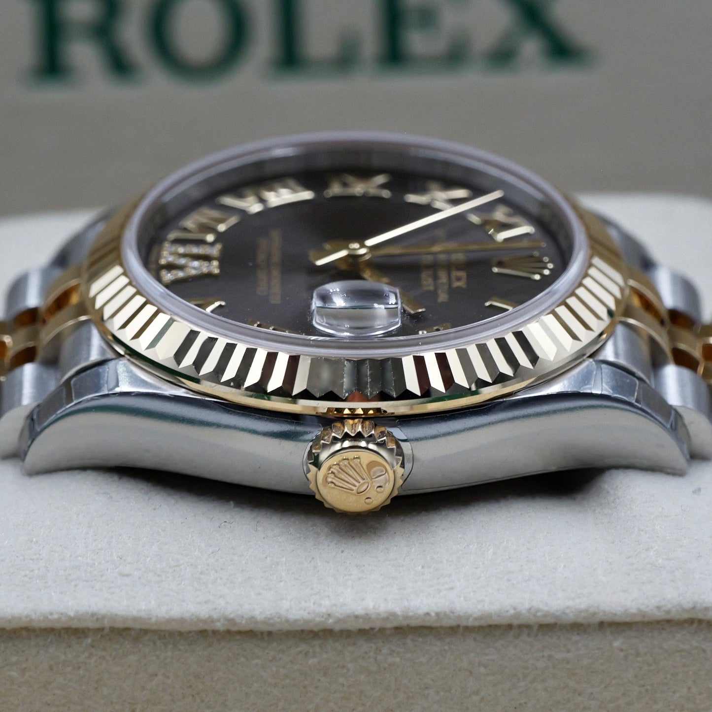 Rolex Datejust 31 Rhodium Roman Numeral Diamond Dial 278273 - Full Set (2026)
