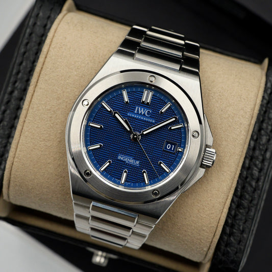 IWC Ingenieur Automatic 40 Blue IW328907 Full Set 2025