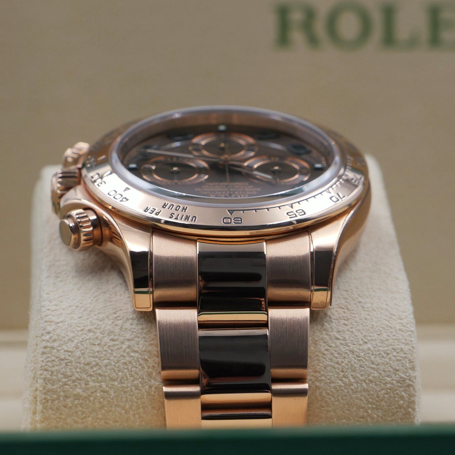 Rolex Daytona Chocolate Arabic Numeral Dial 116505 - Full Set (2015)