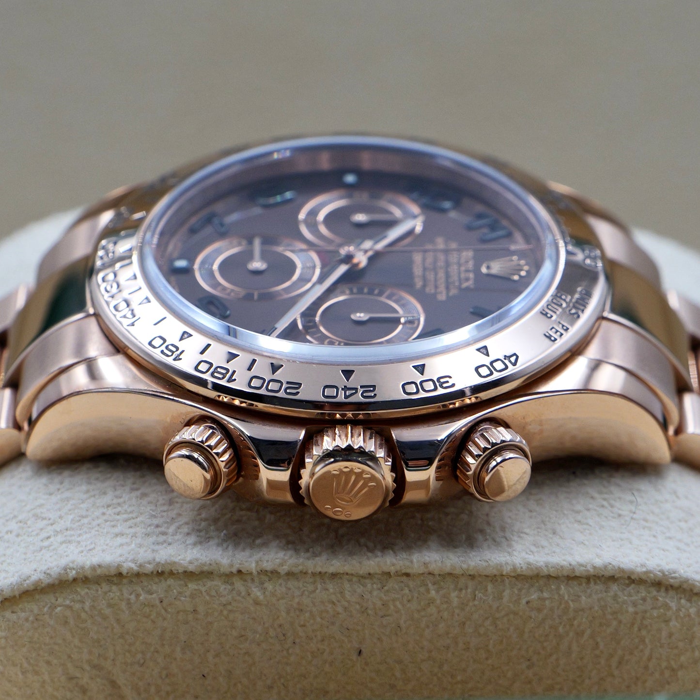 Rolex Daytona Chocolate Arabic Numeral Dial 116505 - Full Set (2015)