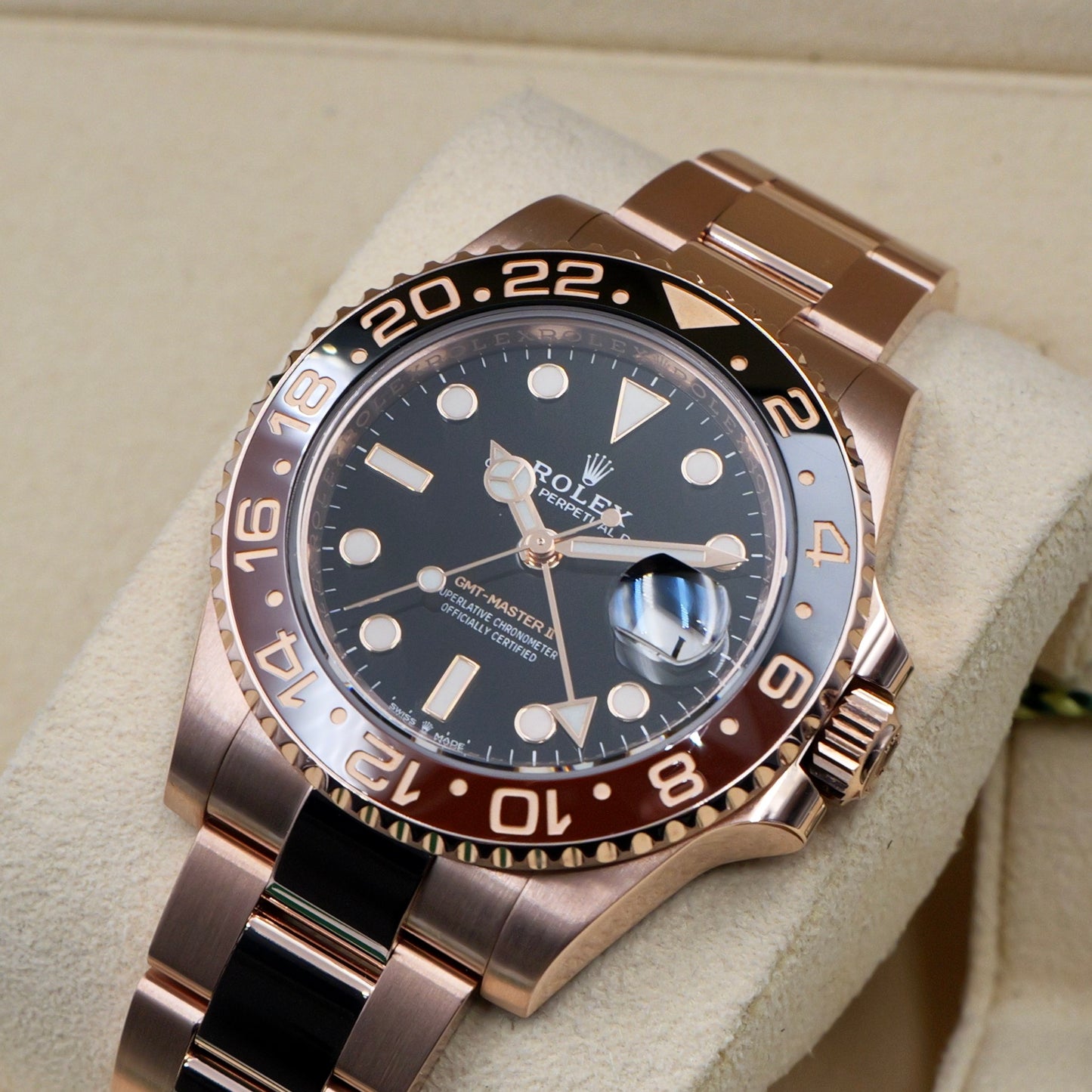 Rolex GMT-Master II Rose Gold 126715CHNR - Full Set (2019)