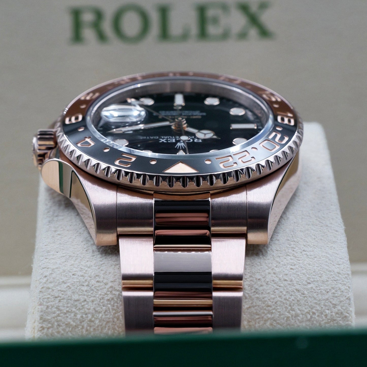 Rolex GMT-Master II Rose Gold 126715CHNR - Full Set (2019)